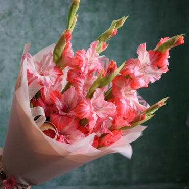 Гладиолусы букет от 5 шт.