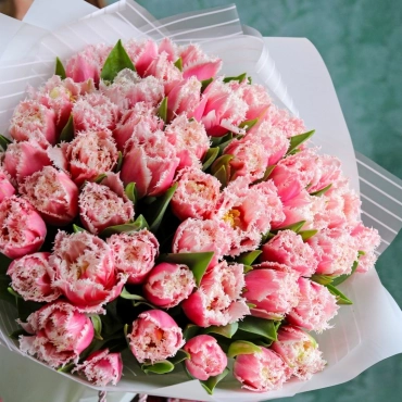 Букет тюльпанов махровых