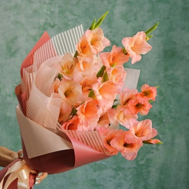 Букет из гладиолусов