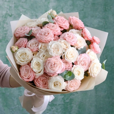 Розы Бомбастик букет