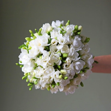 Фрезия свадебный букет