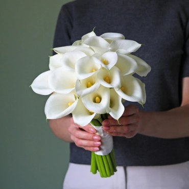 Букет невесты из калл