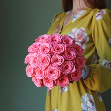 Коралловый букет невесты