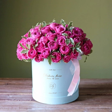 Розы Мисти баблс в коробке