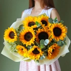 9 подсолнухов