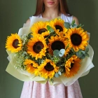 9 подсолнухов