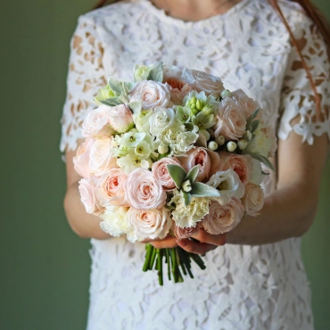 Нежный букет невесты