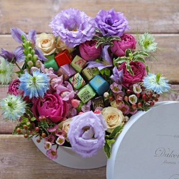 Цветы и сладости "052"