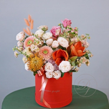 Композиция в коробке Дикая