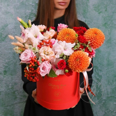 Композиция в коробке Дикая