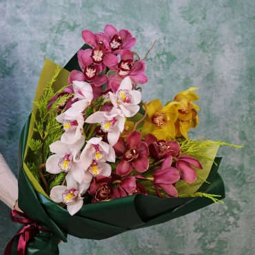 Букет из орхидеи