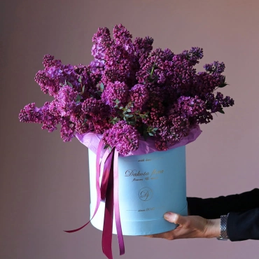 Сезонная сирени в коробке