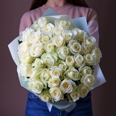 Букет белых роз