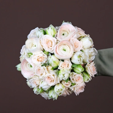 Светлый букет невесты