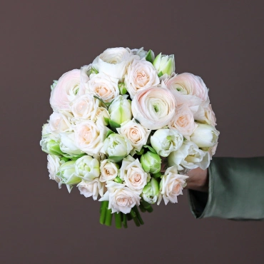 Светлый букет невесты