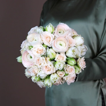 Светлый букет невесты