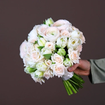 Светлый букет невесты