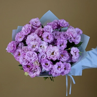 Эустома лавандовая букет