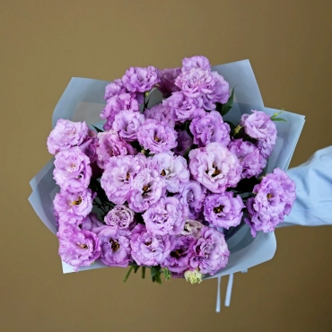 Эустома лавандовая букет