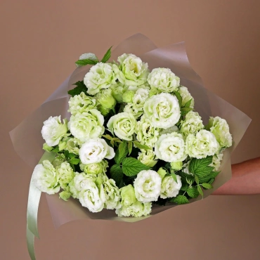 Эустома зелёная букет