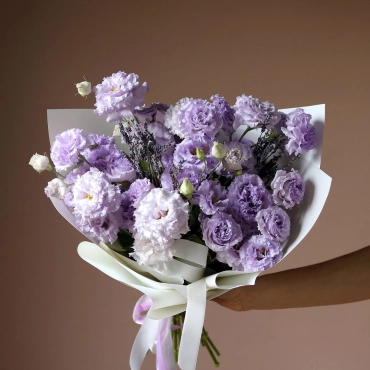 Эустома с лавандой