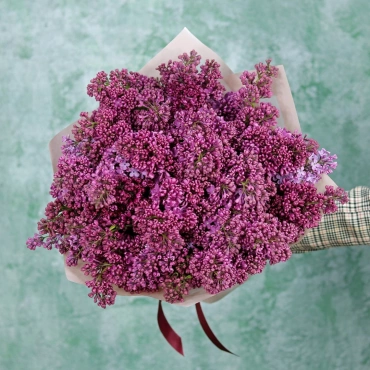 Букет фиолетовой сирени