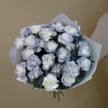 Гвоздика синяя букет