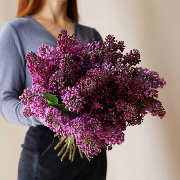 Букет невесты из сирени