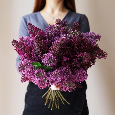 Букет невесты из сирени