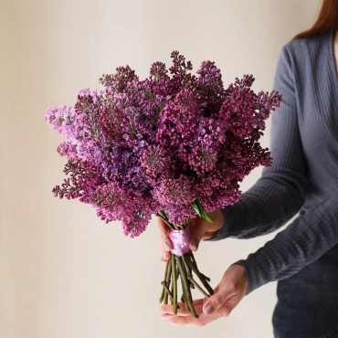 Букет невесты из сирени