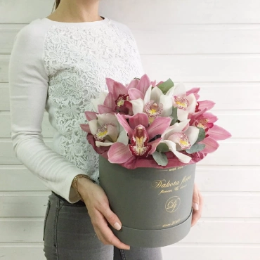 Орхидея в коробочке