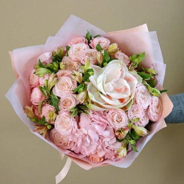 Авторский букет Растущая нежность
