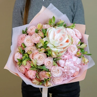 Авторский букет Растущая нежность