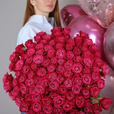 Букет роз Шангри Ла 60 см