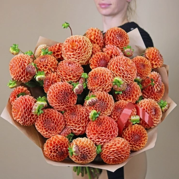 Сортовые георгины