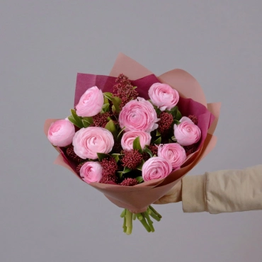 Ранункулюсы со скимией