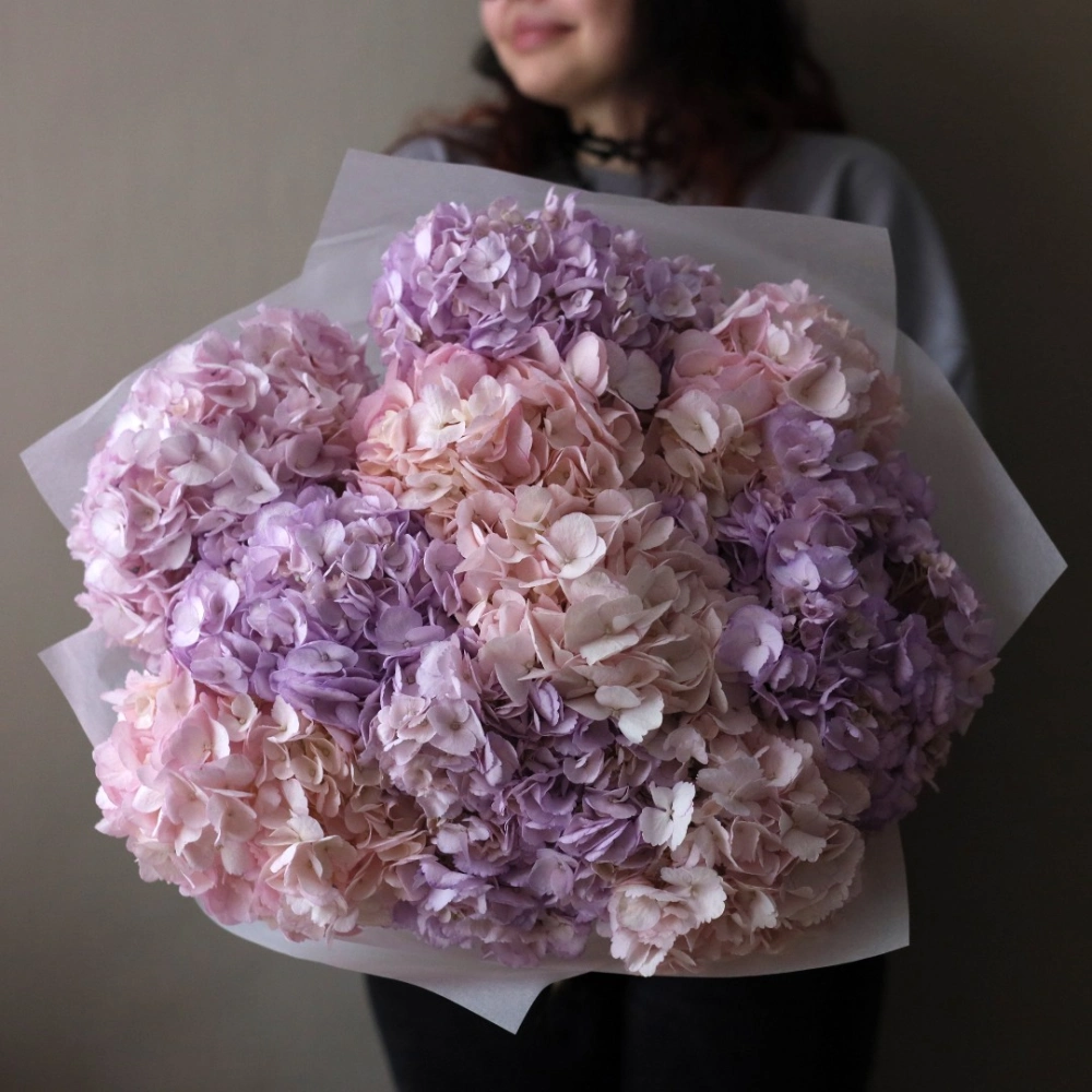 9 гортензий