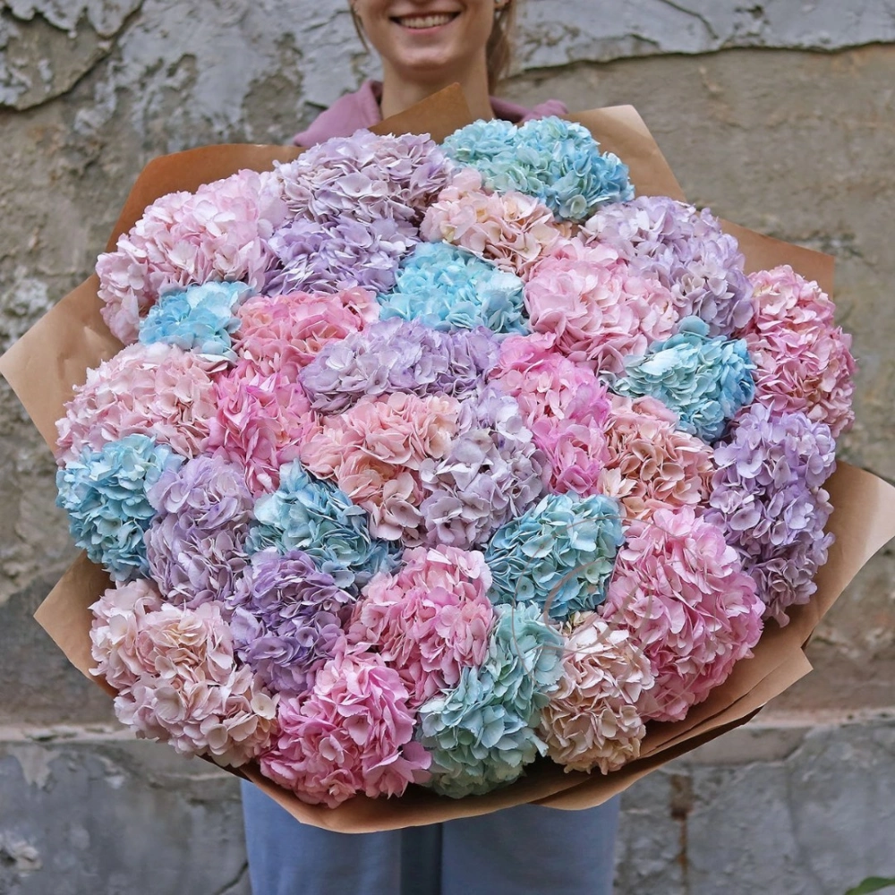 35 гортензий