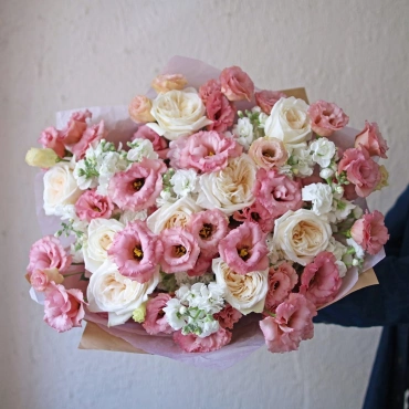 Авторский букет Сладкий крем