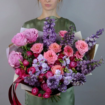 Авторский букет Цветочный эльф