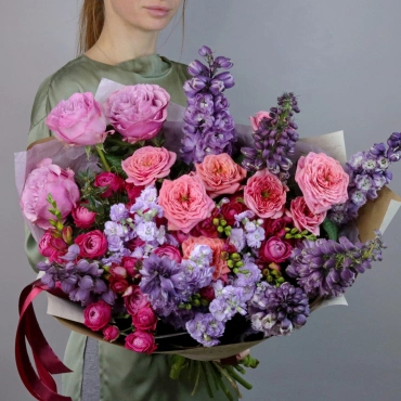 Авторский букет Цветочный эльф