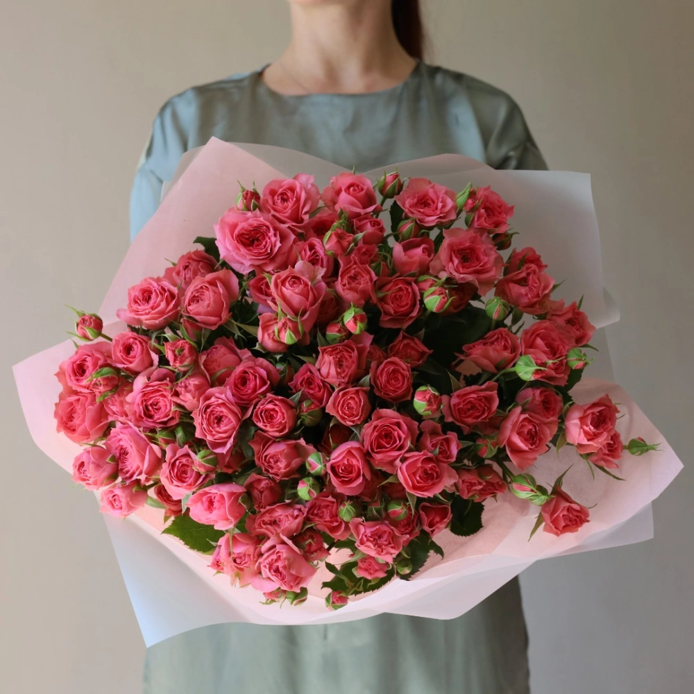 19 кустовых роз