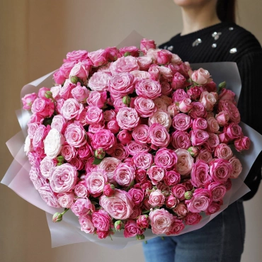 Букет из роз Бомбастик