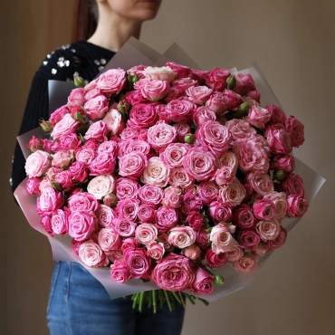 Букет из роз Бомбастик
