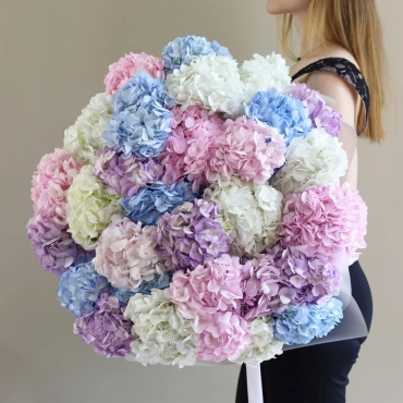 Букет гортензий Взрыв нежности