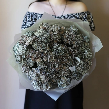 Черные гвоздики букет