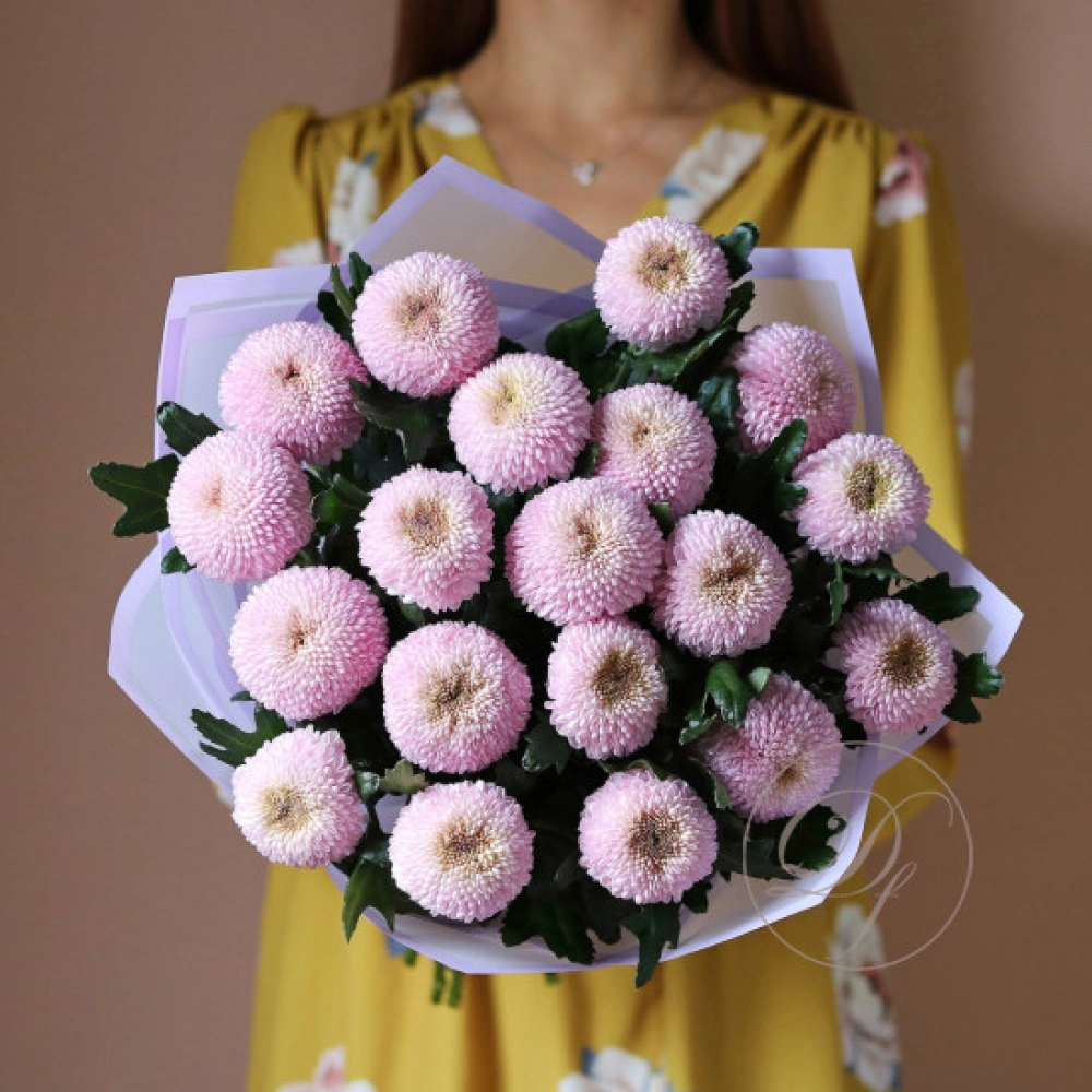 19 хризантем