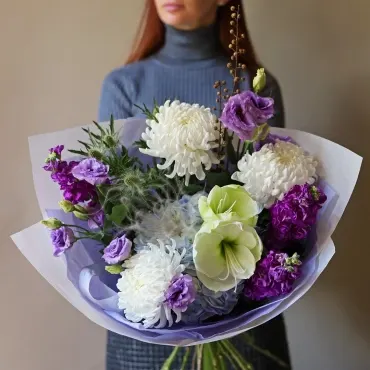 Авторский букет "Лунный свет"