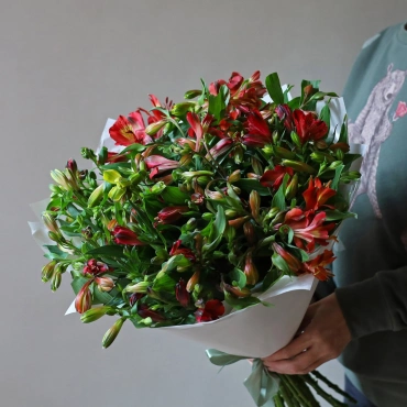 Букет альстромерии