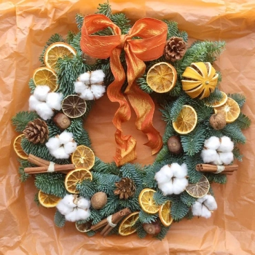 Цитрусовый веночек